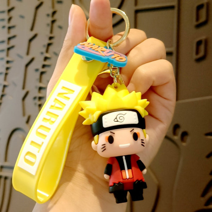 Wholesale Cartoon Doll Silicone Keychain JDC-KC-MingT278