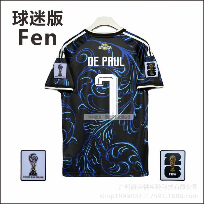 Wholesale World Cup 2026 Argentina Soccer Jersey Fan Top Summer Unisex
