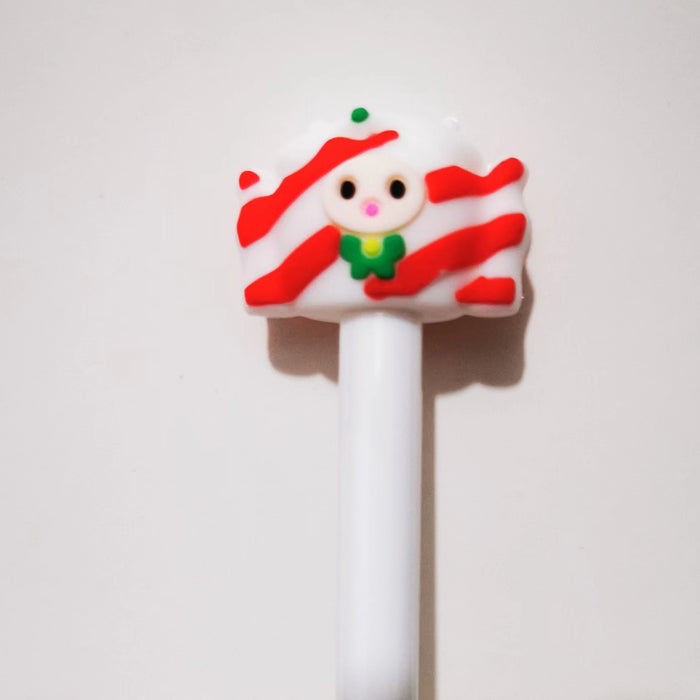 Wholesale Christmas gel pen carbon pen primary school student gift prize Christmas stationery gift water pen