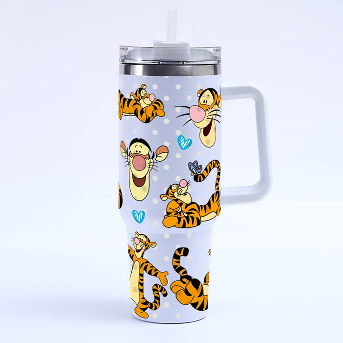 Wholesale Tumbler 3D printed cartoon pattern 40OZ stainless steel Ice Bullies Cup