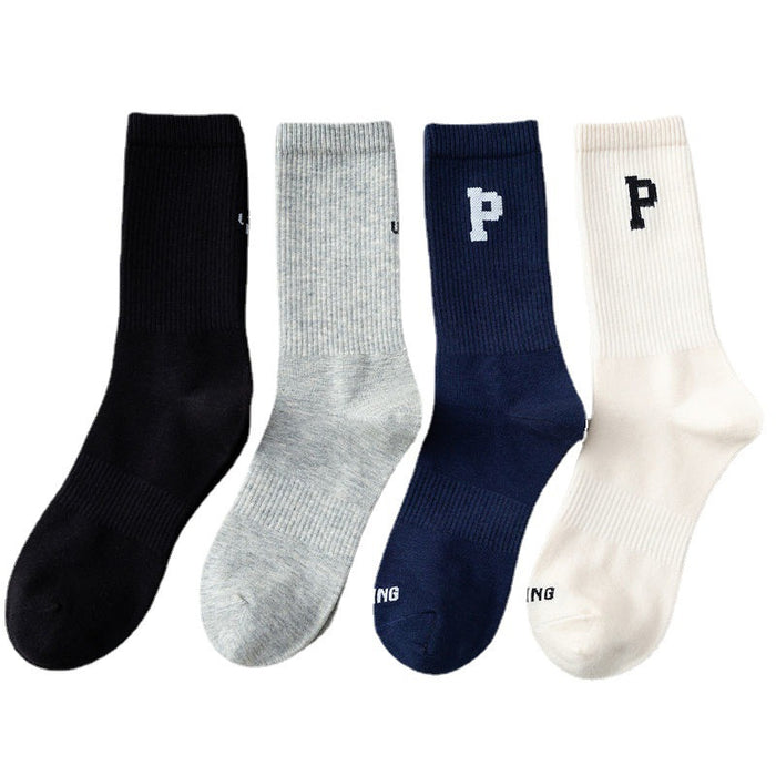 Wholesale Long socks, trendy socks, mid tube socks, breathable and sweat absorbing long tube sports socks