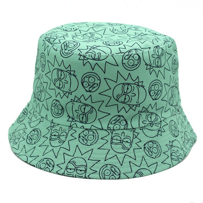 Wholesale Polyester Cartoon Anime Printed Bucket Hat JDC-FH-ZhiXie017