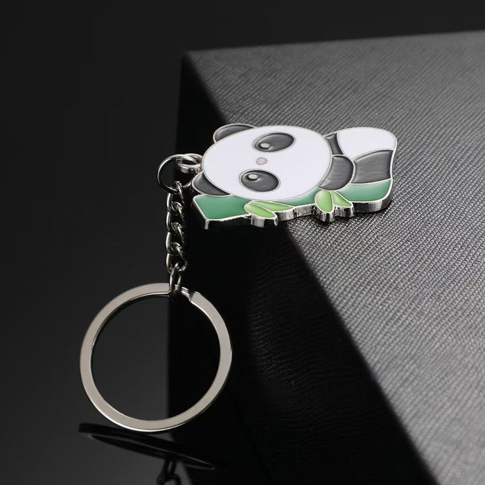 Wholesale Multi functional metal keychain refrigerator sticker small gift travel commemorative pendant