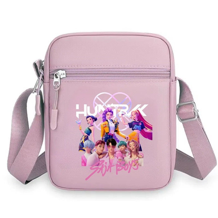 Wholesale Kpop Cartoon print colorful small square bag,  casual,  trendy,  cute