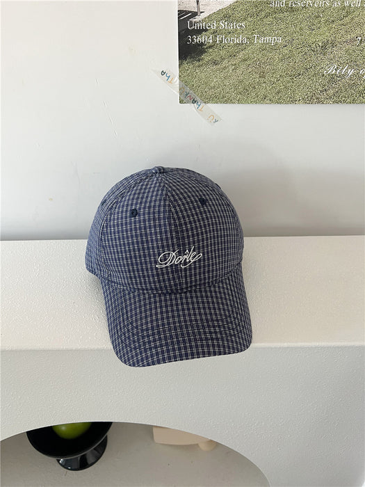Wholesale Letter Embroider Soft Top Baseball Cap for Women Spring and Summer Trend
