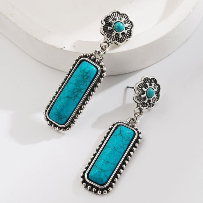 Wholesale Vintage Turquoise Statement Earrings
