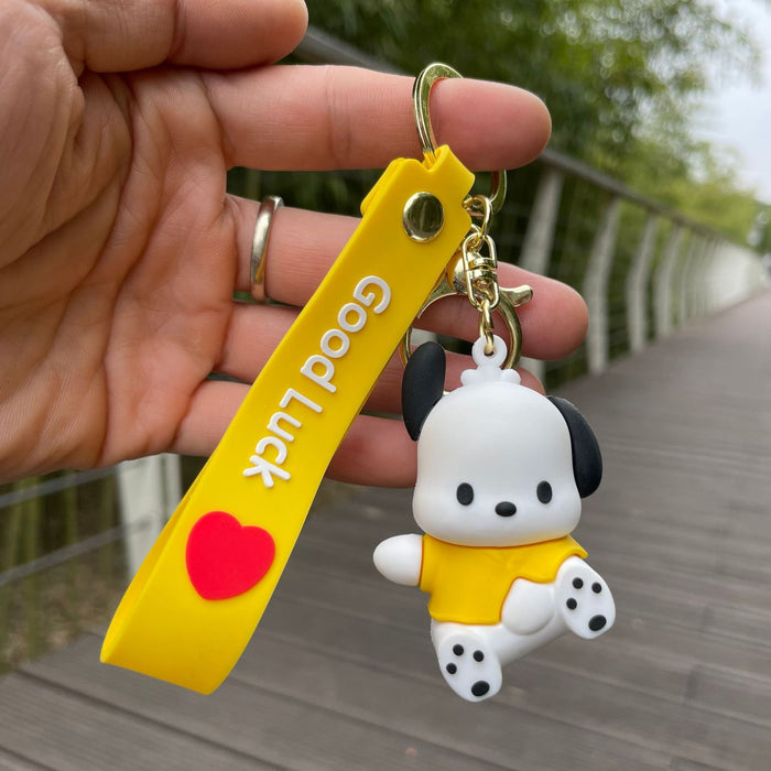 Wholesale Cute keychain couple doll pendant car keychain