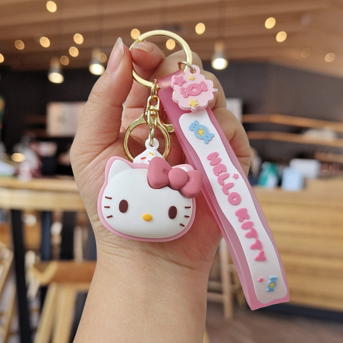 Wholesale Cartoon Silicone Doll Keychain JDC-KC-ZhuoRan016