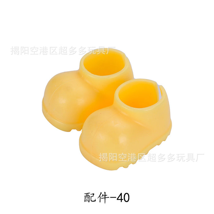 Wholesale Suitable for 17cm doll shoes,  bags,  glasses,  pendants,  cameras,  beach chairs,  surfing transparent protective cases