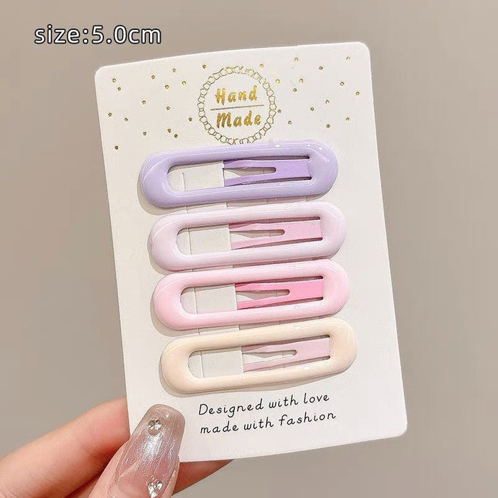 Wholesale Five-pointed star hair clip, hair clip, baby hair clip, bangs clip, children's alloy hair clip