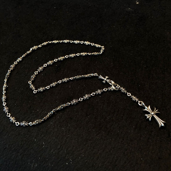 Wholesale Cross Necklace Cross Set Chain Fashionable Sweet Cool Unisex  Chain