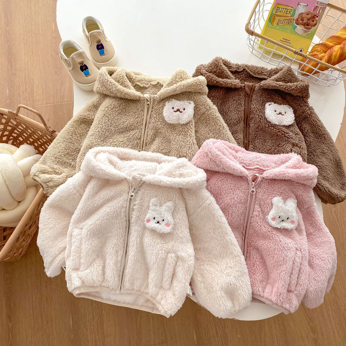 Wholesale Girls Fur Coat Children's Clothing Baby Girls JDC-BC-XZXY014