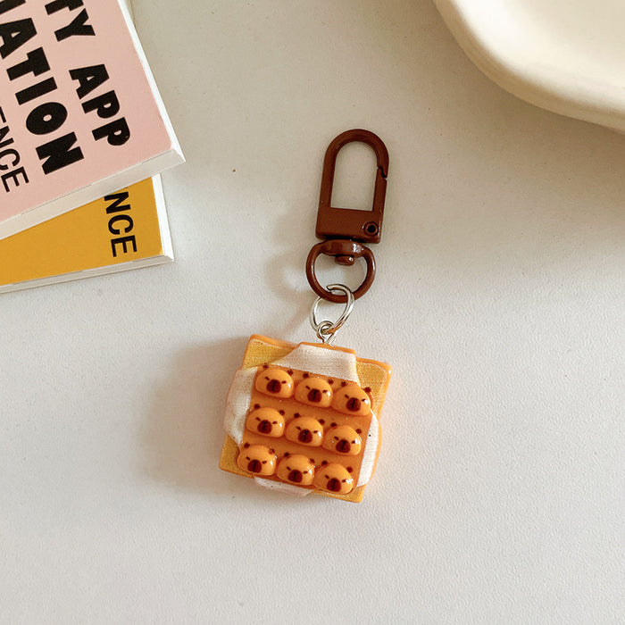 Wholesale Personalized and creative keychain pendant cartoon student backpack hanging accessory with accessories