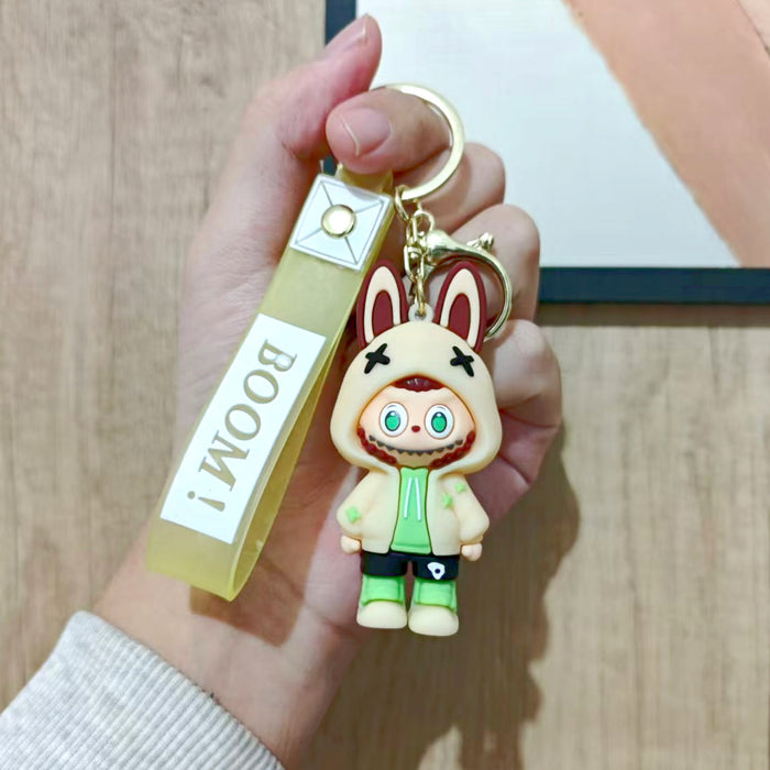 Wholesale Internet celebrity keychain pendant, cute doll backpack ornament