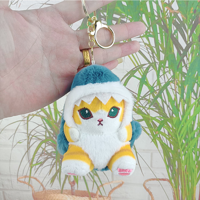 Wholesale Cute Cat Plush Doll Keychain Pendant Doll Plush Toy Gift