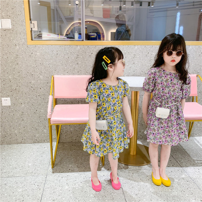 Wholesale Fashion Children's Shoulder Bag Pu Crossbody Bag JDC-SD-YuanDuo028
