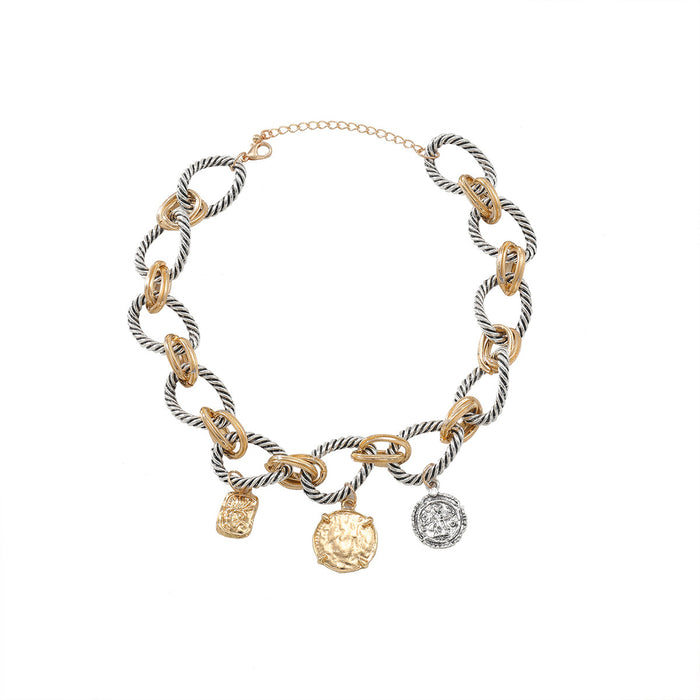 Wholesale Exaggerated Chain Necklace Bohemia Holiday Style