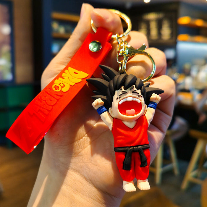 Wholesale Cartoon Doll Silicone Keychain JDC-KC-Tingm208