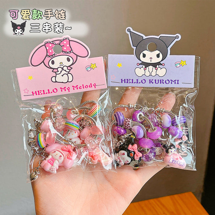 Wholesale Beaded bracelet for women,  high-end,  niche and versatile pearl bracelet,  retro couple' s hand jewelry