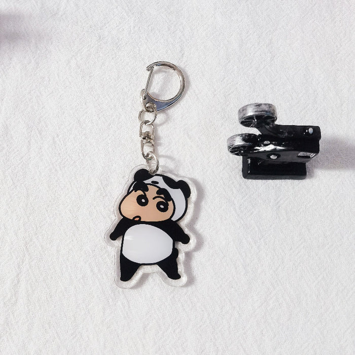Wholesale cartoon acrylic keychains JDC-KC-ChuangYi014
