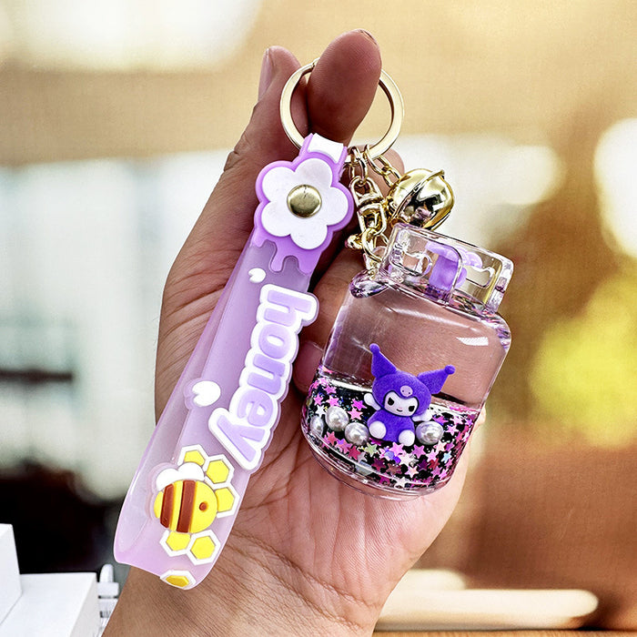 Wholesale Liquid Quicksand Drift Bottle Female Cute Doll Small Pendant Event Gift Batch