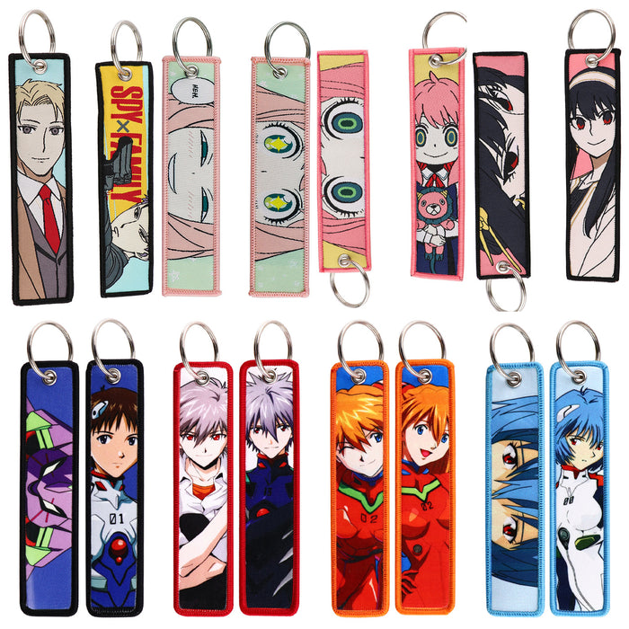 Wholesale Anime Keychain  Lanyard Fabric Anime Peripherals