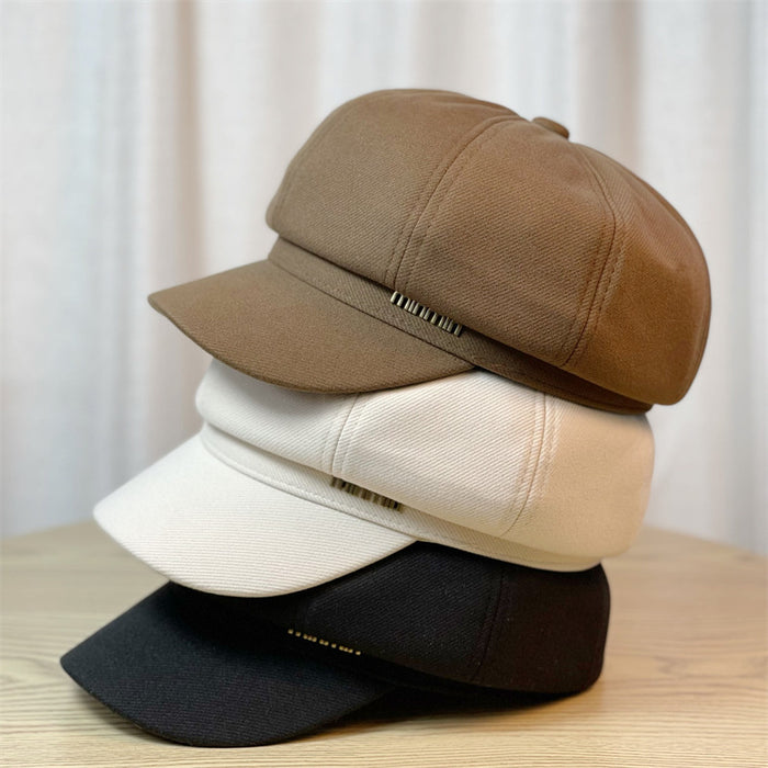 Wholesale beret slimming small head circumference artistic peaked cap painter hat