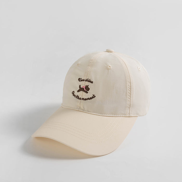 Wholesale Hat quick drying baseball cap versatile fashion casual sun hat wide brimmed duckbill cap