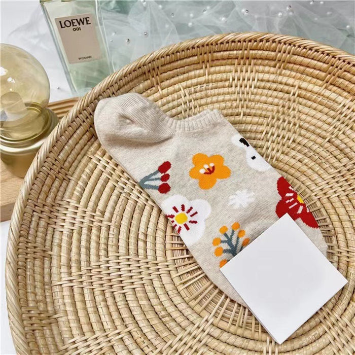 Wholesale Socks, short socks, cute boat socks, casual and versatile, shallow mouth