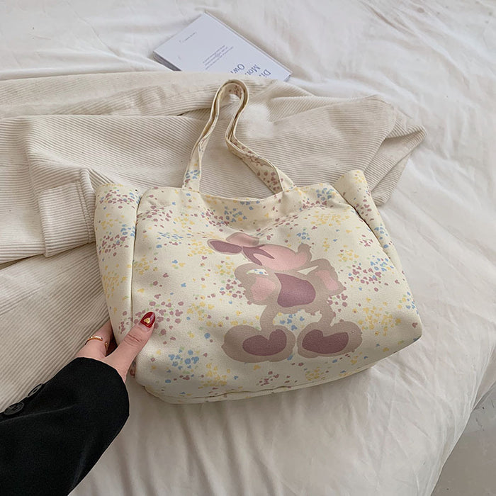 Wholesale Bag Women's Canvas Portable Tote Bag Large Capacity Shopping Bag