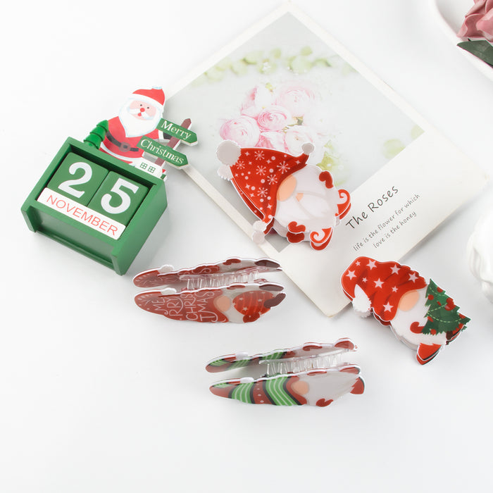 Wholesale  Hair Clip Christmas Headwear Hairpin Holiday Hair Accessories