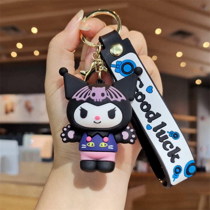 Wholesale Cartoon Silicone Doll Keychain JDC-KC-ZhuoRan032