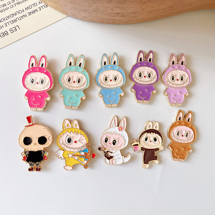 Wholesale Cartoon Brooch Cute Badge  Bag Pendant