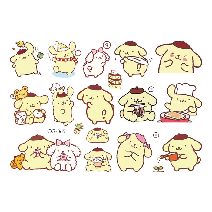 Wholesale Carttoon Tattoo Sticker Birthday Decorative Stickers