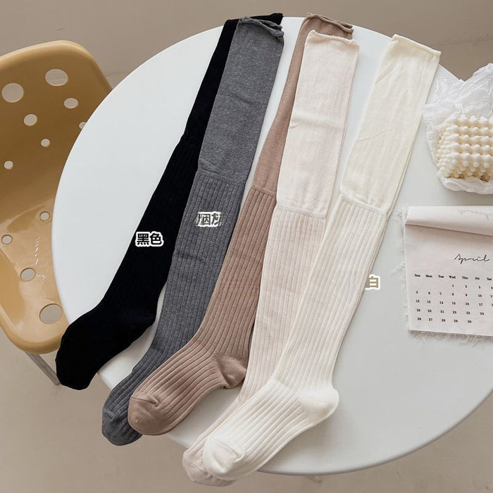 Wholesale Knee over socks, long tube socks, high tube stacked socks, splicing and lengthening