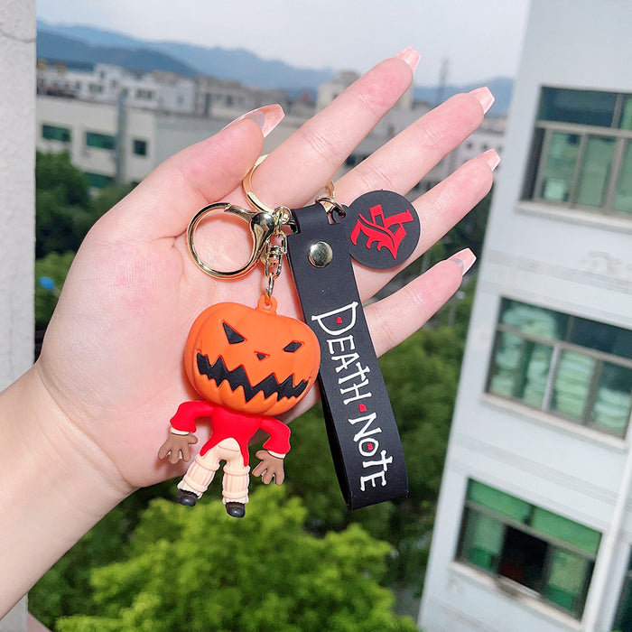 Wholesale Halloween Cartoon Silicone Doll Keychain JDC-KC-QiChao053