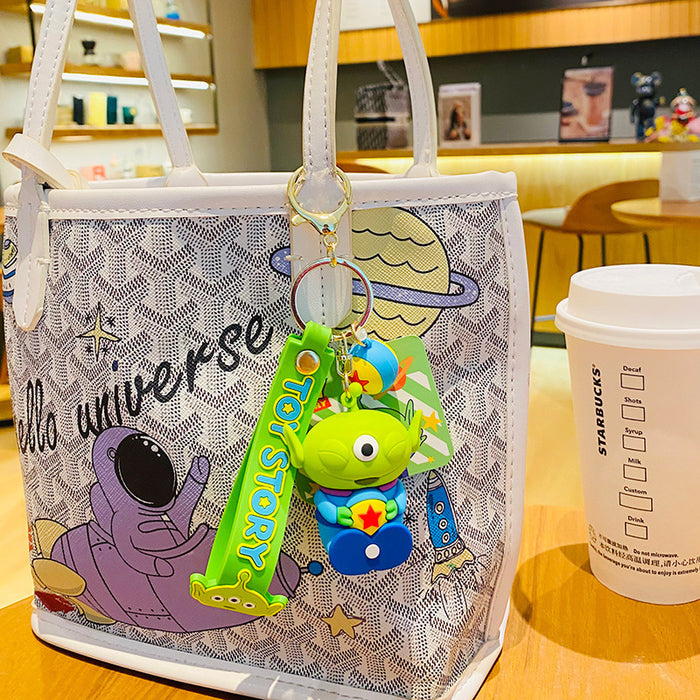 Wholesale Cartoon Cute Doll Student Backpack Pendant Creative Car Keychain