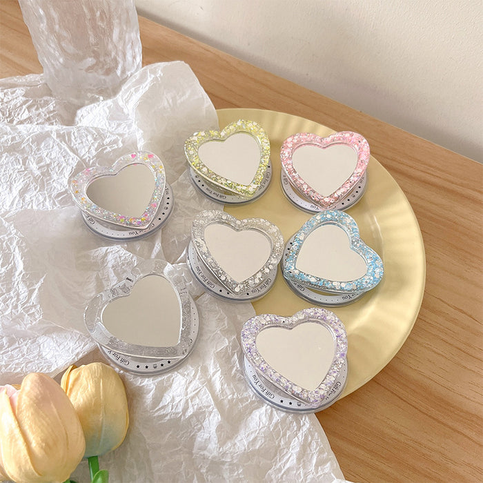Wholesale Chic Magnetic Phone Stand with Glitter Mirror