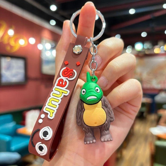 Wholesale Doll keychain pendant cartoon funny series keychain car keychain bag accessories