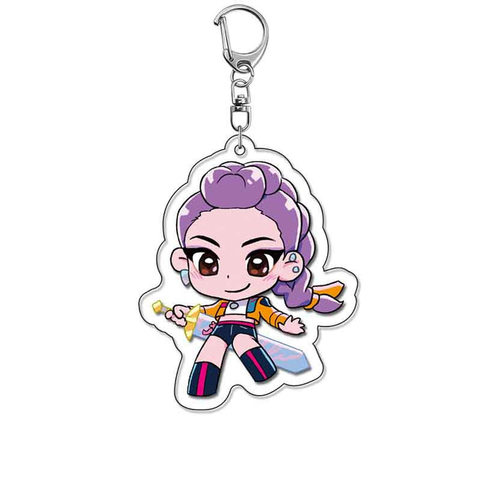Wholesale Anime Acrylic Keychain 2D Peripheral Backpack Pendant