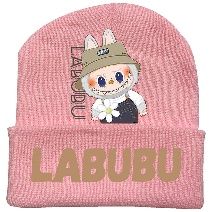 Wholesale Anime cartoon woolen hat knitted hat pullover outdoor warm