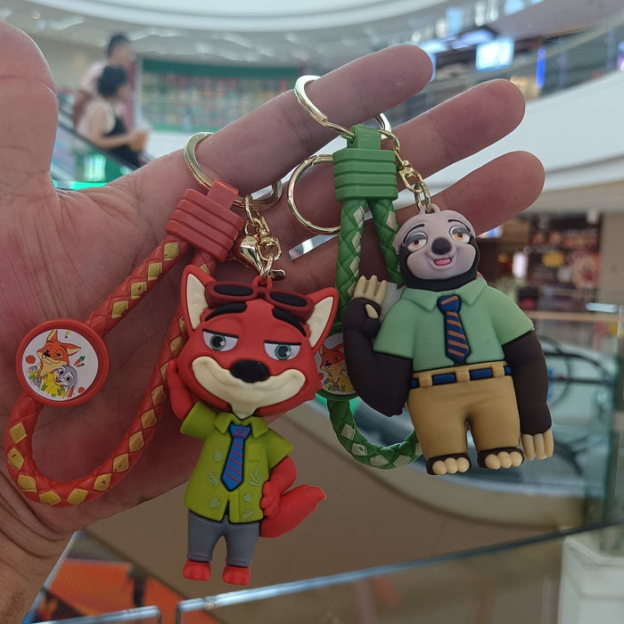 Wholesale Children's Cute Cartoon PVC Keychain JDC-KC-YiChang024