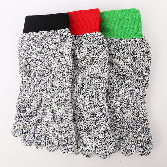 Wholesale Outdoor Sports Anti-Cut Toe Socks Marathon Barefoot Fitness Floor Socks Breathable Beach Toe Socks