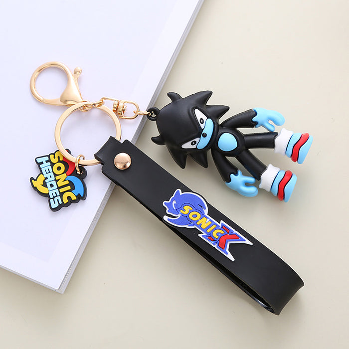 Wholesale Cute Cartoon Soft Rubber Doll Keychain JDC-KC-BoYue008