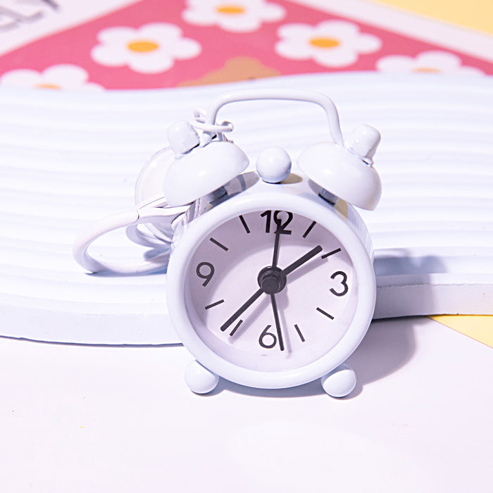 Wholesale Creative Function Mini Alarm Clock Keychain Exquisite Car Pendant