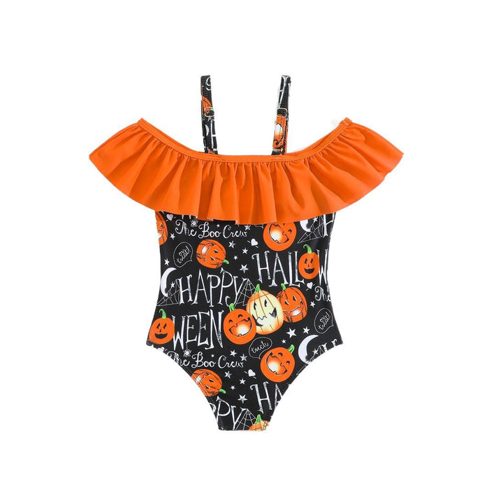 Wholesale Infant and toddler one-piece suspender with one shoulder print