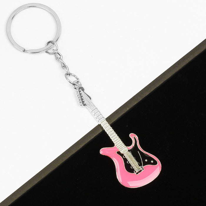 Wholesale Metal Musical Instrument Keychain Bag Pendant JDC-KC-Aohong006