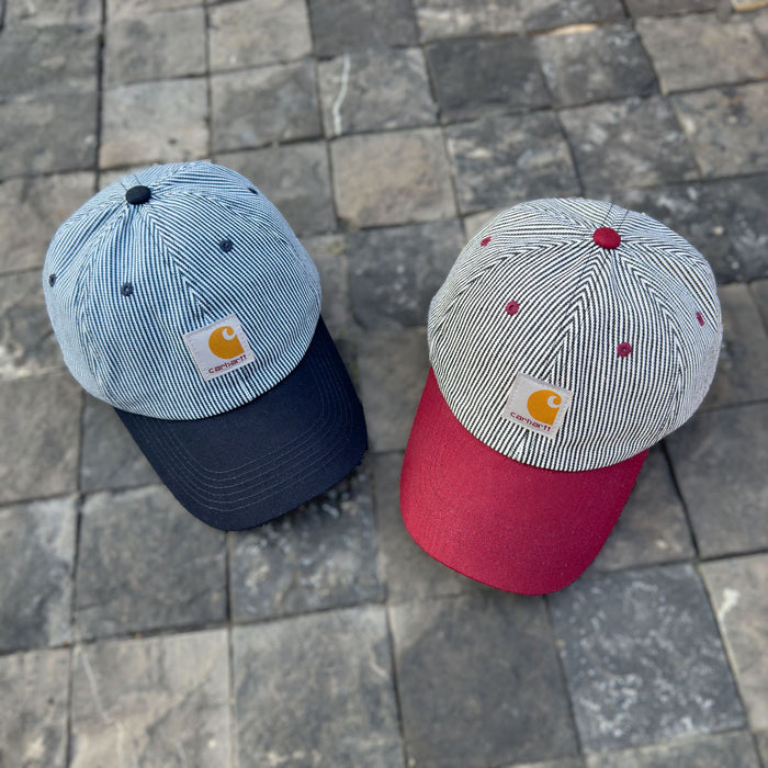 Wholesale striped patch baseball cap