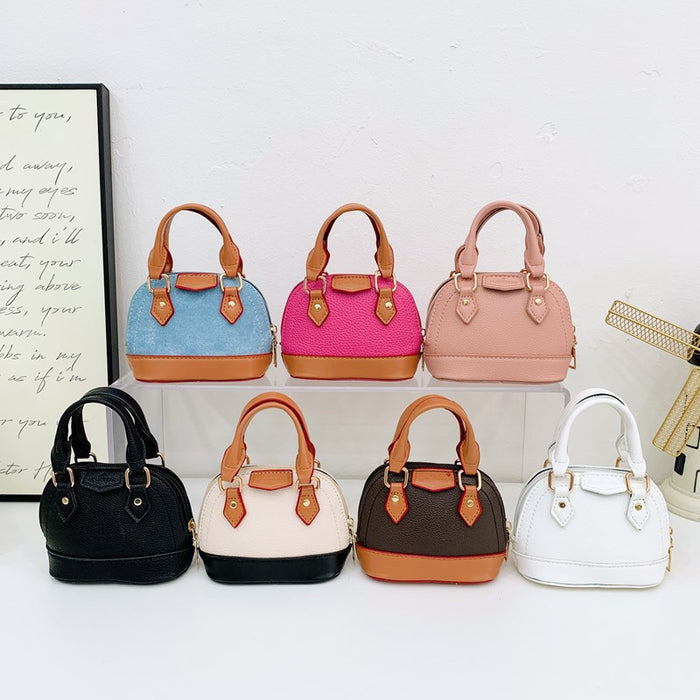 Wholesale Children's Shell Bag Large Capacity Baby Girl's Shoulder Crossbody Coin Purse