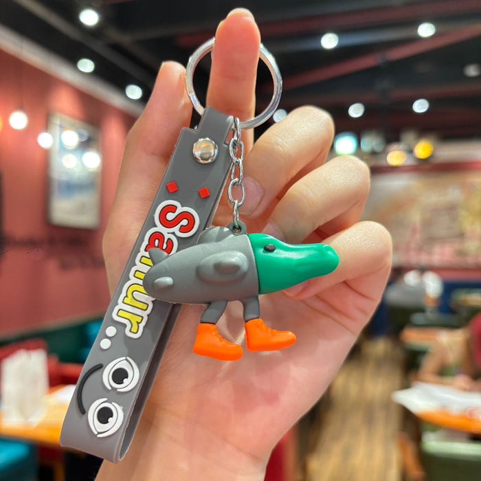 Wholesale Doll keychain pendant cartoon funny series keychain car keychain bag accessories